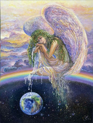 Full Diamond Painting kit - Art Woman Angel