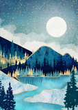 Full Diamond Painting kit - Abstract landscape