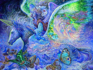 Full Diamond Painting kit - Unicorn girl