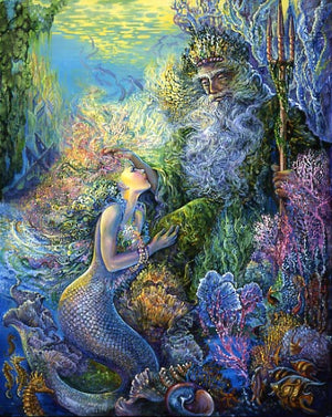 Full Diamond Painting kit - daughter of the sea