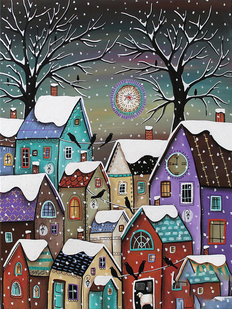 Full Diamond Painting kit - Abstract house
