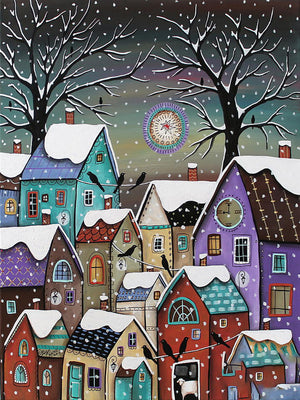 Full Diamond Painting kit - Abstract house