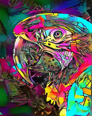 Full Diamond Painting kit - Parrot