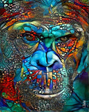 Full Diamond Painting kit - Orangutan