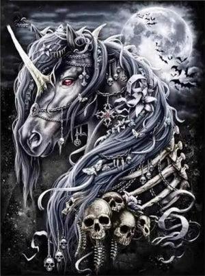 Full Diamond Painting kit - Gem horse