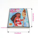 DIY Diamond Painting Notebook - Strong spirit (No lines)