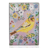 DIY Diamond Painting Notebook - Bird (No lines)