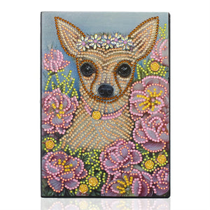 DIY Diamond Painting Notebook - Deer (No lines)