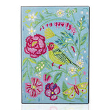 DIY Diamond Painting Notebook - Flower and bird(No lines)