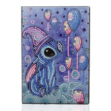 DIY Diamond Painting Notebook - Stitch (No lines)