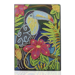 DIY Diamond Painting Notebook - Long beak (No lines)