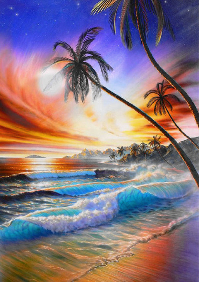 Full Diamond Painting kit - Summer sea