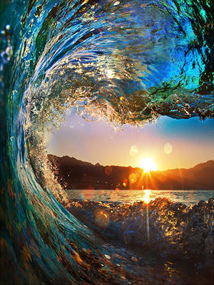 Full Diamond Painting kit - Big Waves