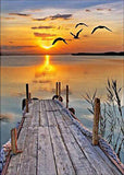Full Diamond Painting kit - Sunset scenery