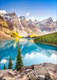 Full Diamond Painting kit - Snow mountain and river