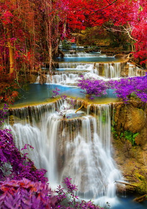 Full Diamond Painting kit - Beautiful waterfall view