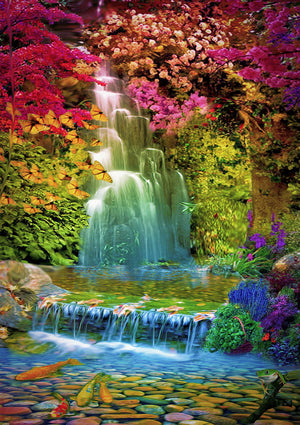 Full Diamond Painting kit - Beautiful waterfall view