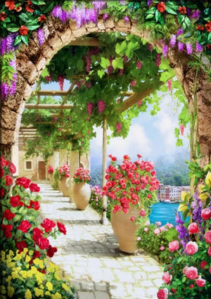 Full Diamond Painting kit - Bellagio Village