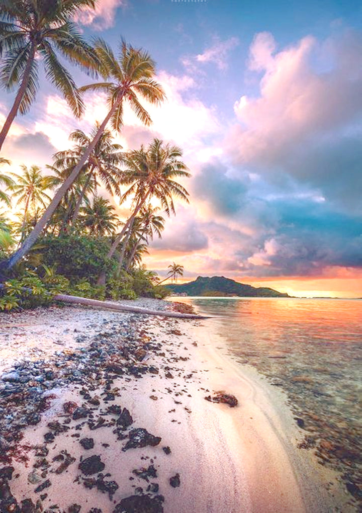 Full Diamond Painting kit - Beach view