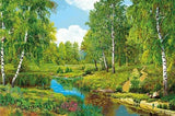Full Diamond Painting kit - Verdant woods