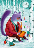 Full Diamond Painting kit - Fox musician