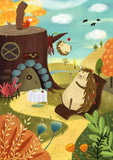 Full Diamond Painting kit - Hedgehog