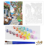 DIY Painting by number kit | Outdoor beautiful view