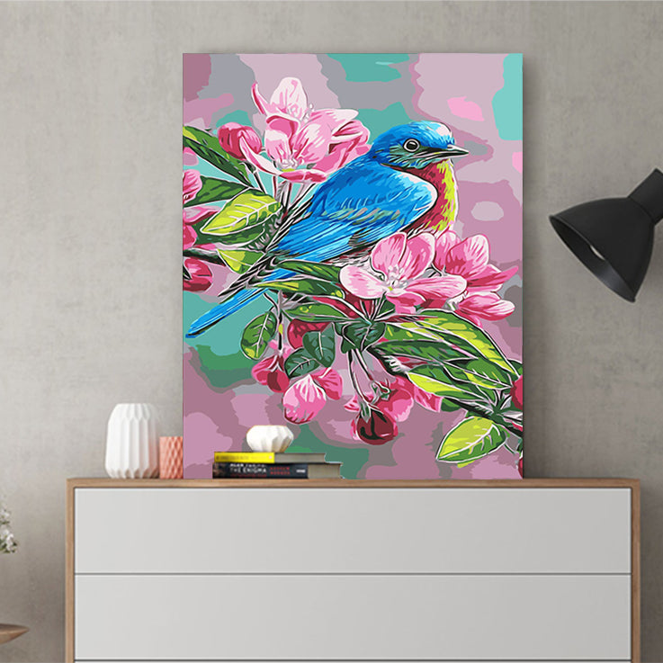 DIY Painting by number kit | Bluebird