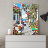 DIY Painting by number kit | Outdoor beautiful view