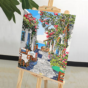 DIY Painting by number kit | Outdoor beautiful view