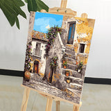 DIY Painting by number kit | Country road