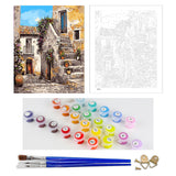 DIY Painting by number kit | Country road