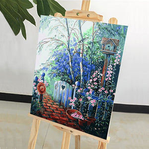 DIY Painting by number kit | Botanical garden