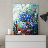 DIY Painting by number kit | Botanical garden