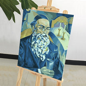 DIY Painting by number kit | Businessman