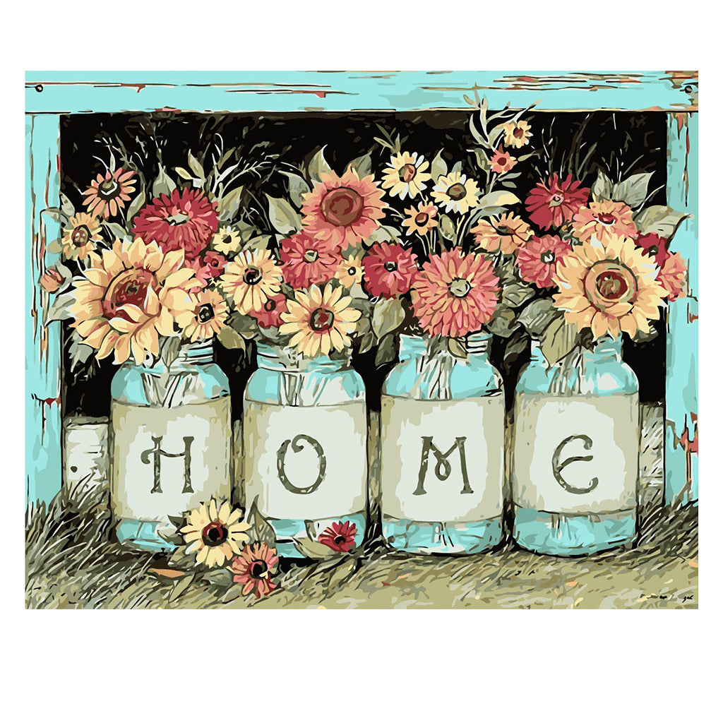 DIY Painting by number kit | HOME