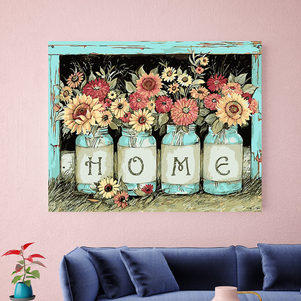 DIY Painting by number kit | HOME