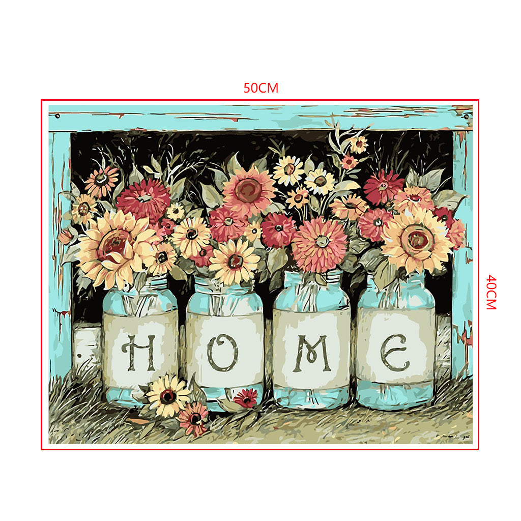 DIY Painting by number kit | HOME