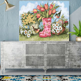 DIY Painting by number kit | Beautiful flowers