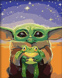 DIY Painting by number kit | Baby Yoda