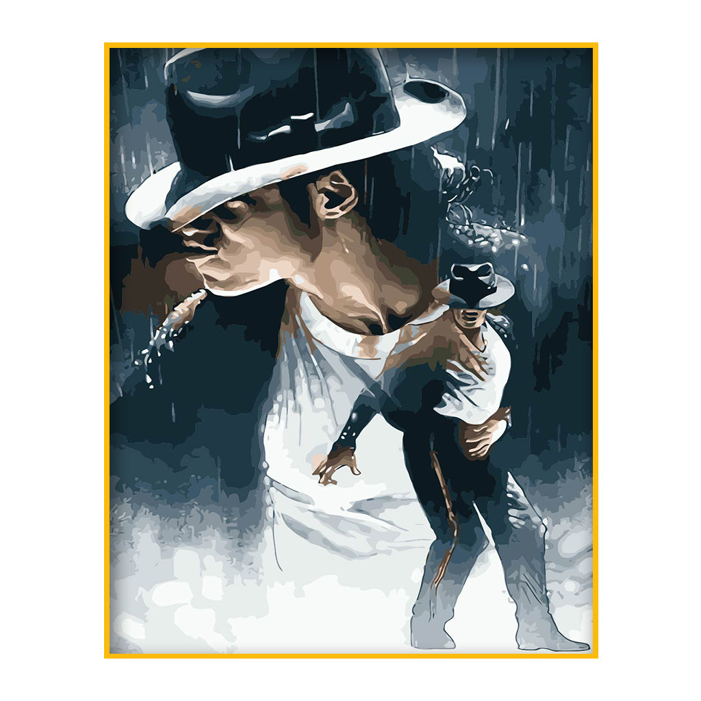 DIY Painting by number kit | Michael Jackson