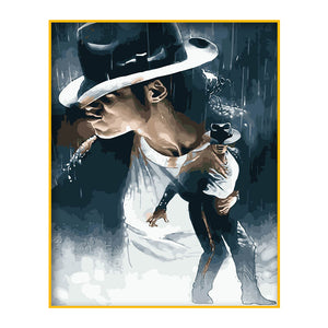 DIY Painting by number kit | Michael Jackson