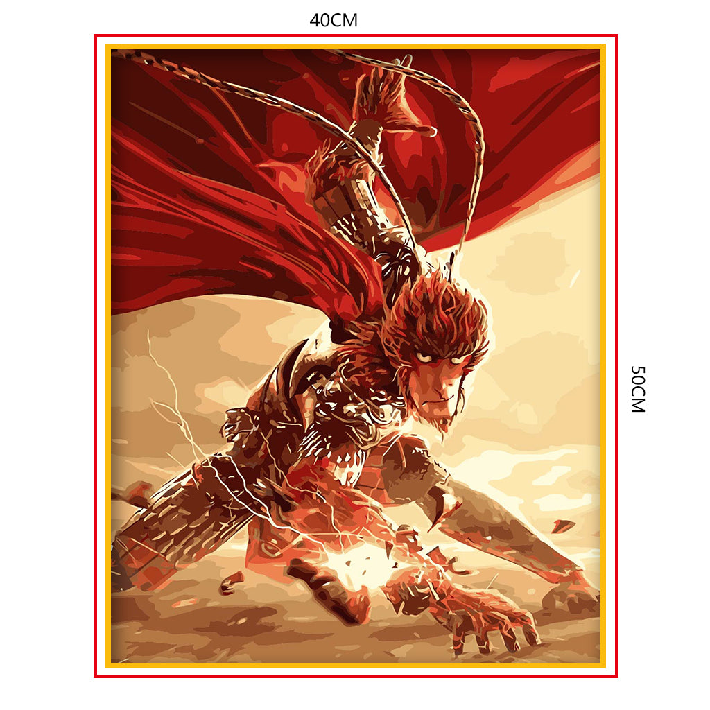 DIY Painting by number kit | Monkey King