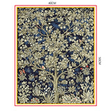DIY Painting by number kit | Gold tree