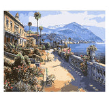 DIY Painting by number kit | Seaside view
