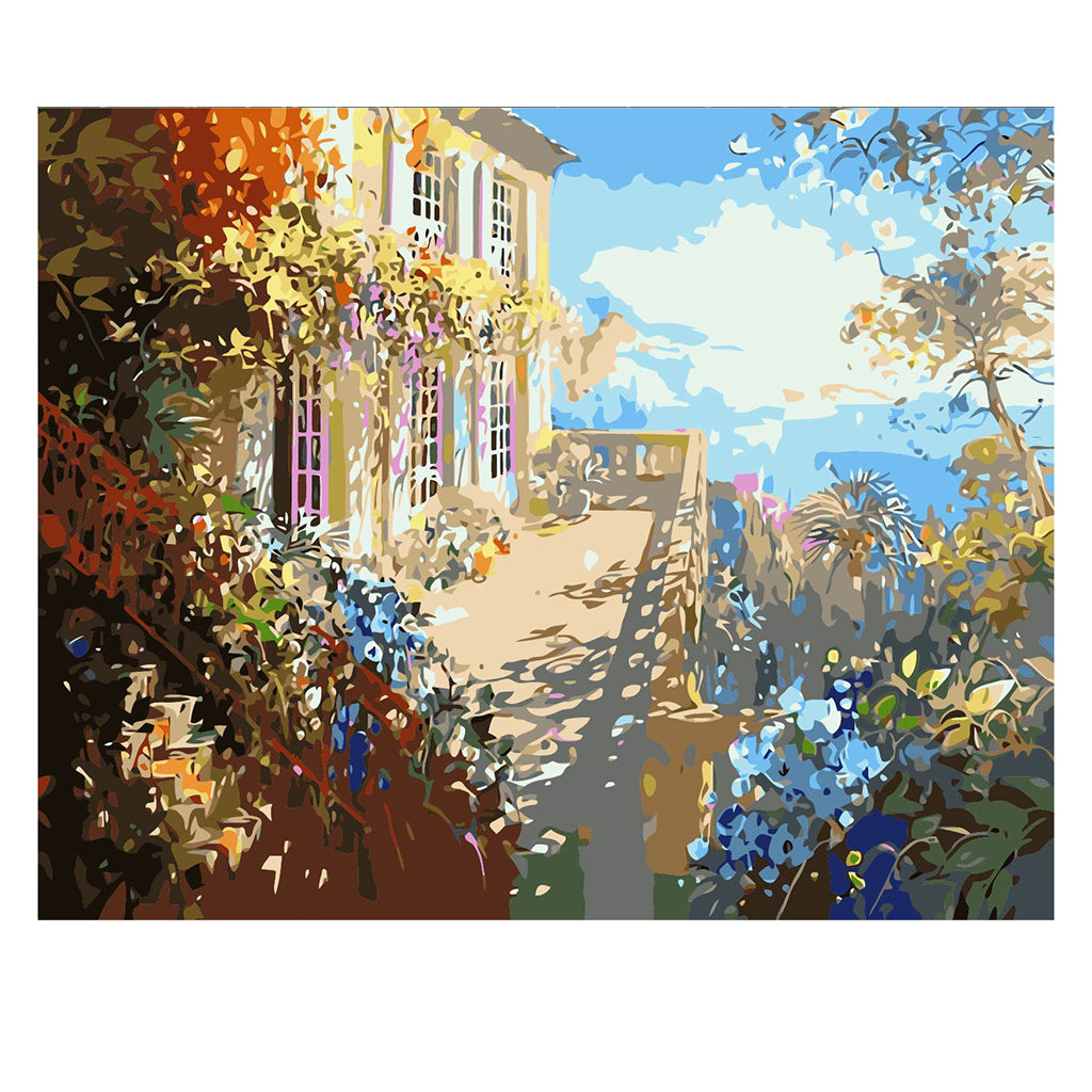 DIY Painting by number kit | Villa balcony