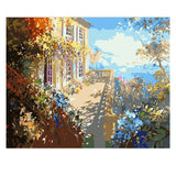 DIY Painting by number kit | Villa balcony
