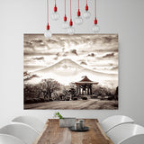 DIY Painting by number kit | A pavilion