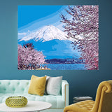 DIY Painting by number kit | Beautiful snow mountain