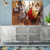 DIY Painting by number kit | Men and women dancing